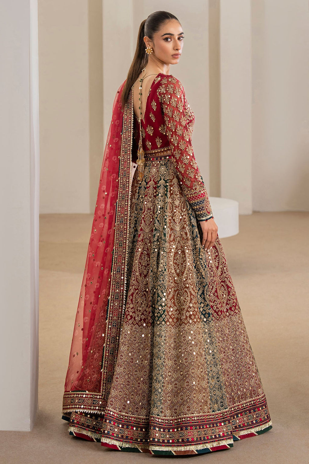 EMBROIDERED CHIFFON WF'24-02