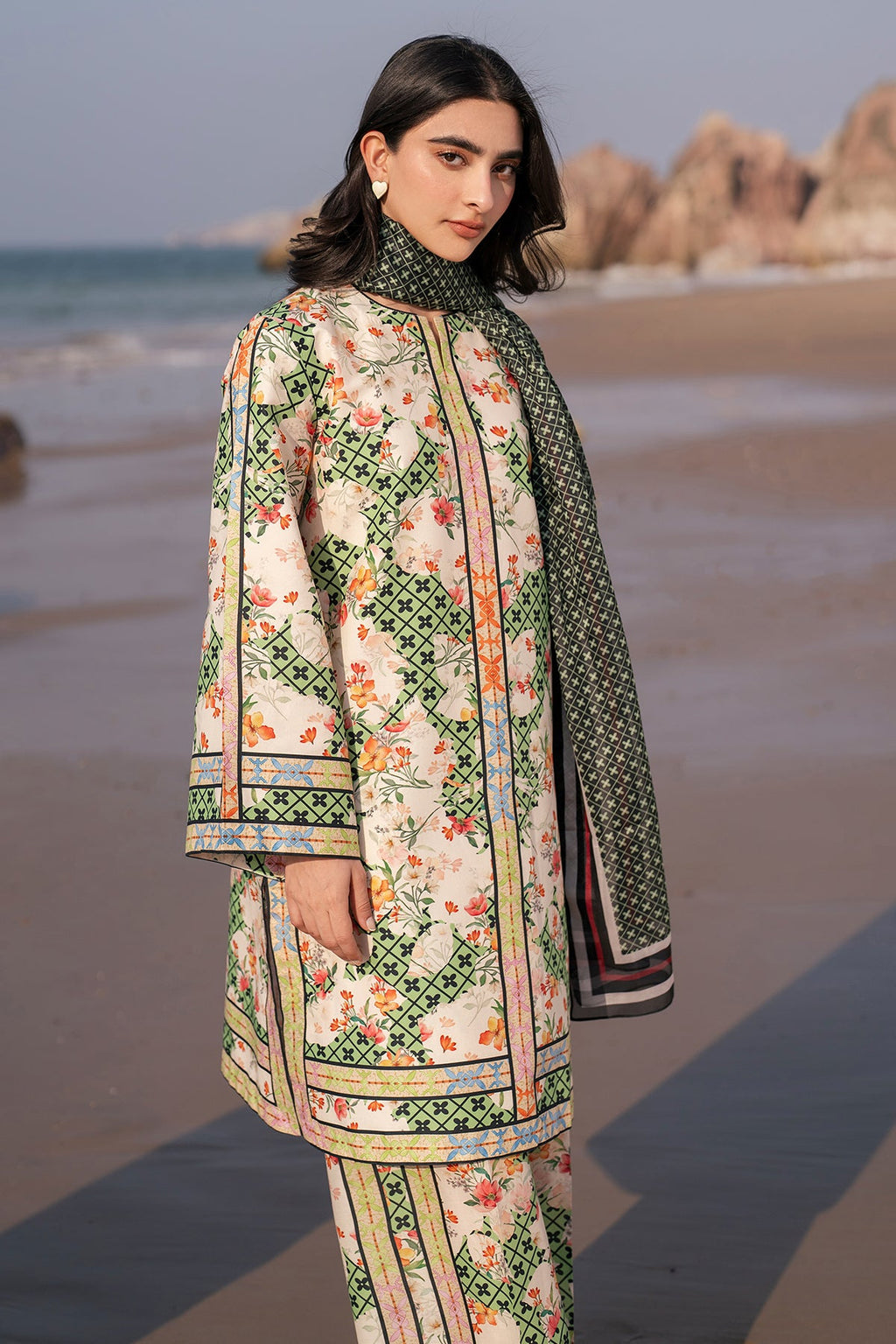 DIGITAL PRINTED LAWN USE-9170