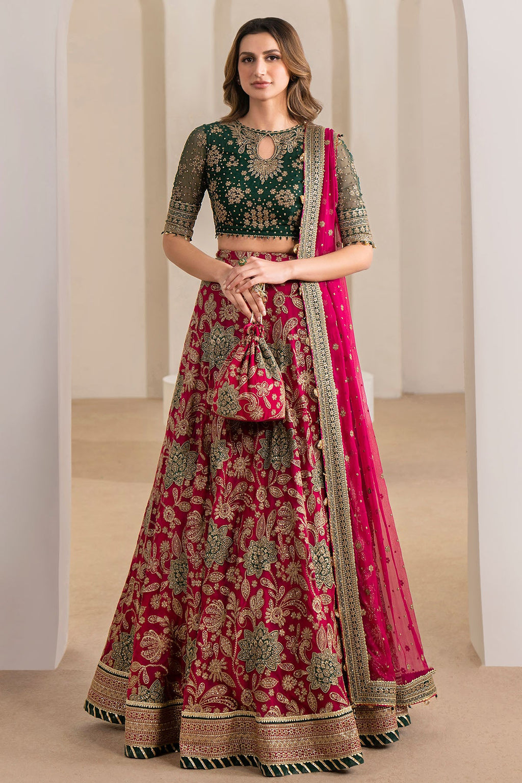 EMBROIDERED CHIFFON WF'24-03