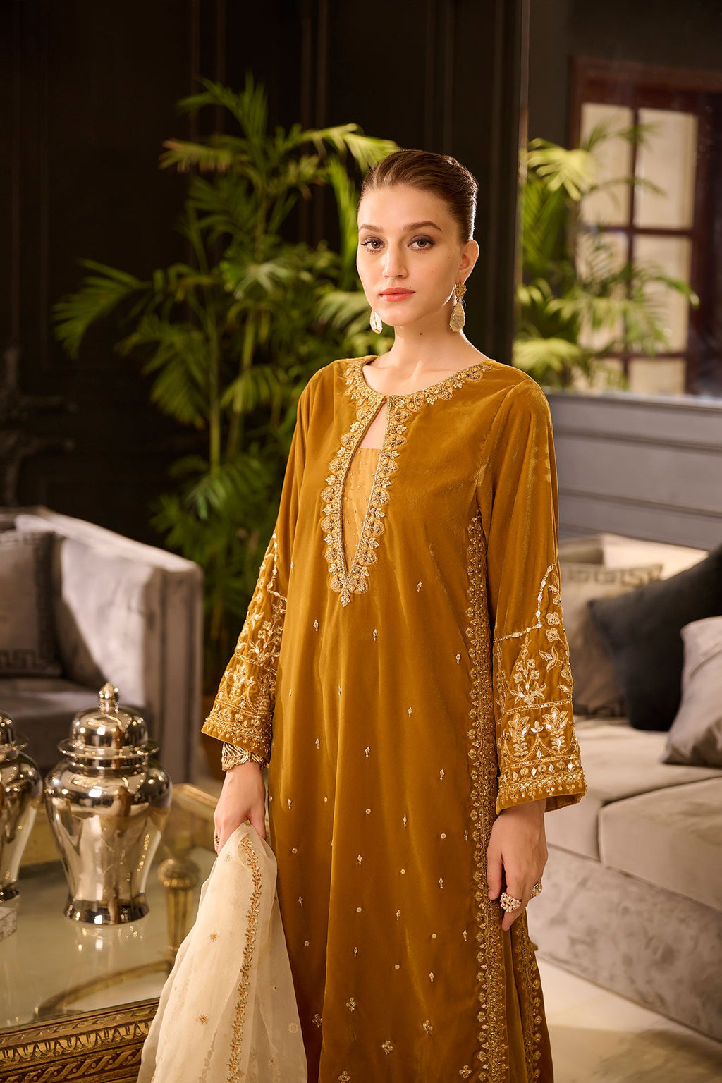 DL-0282 MUSTARD 3Pcs