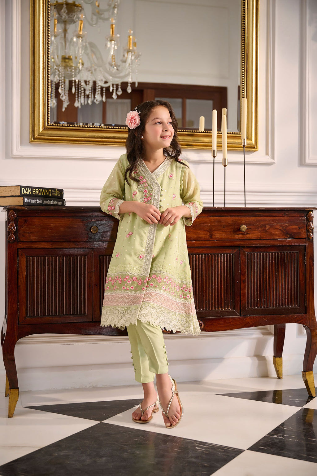 SS24DK-0162 LIGHT GREEN 2PCs