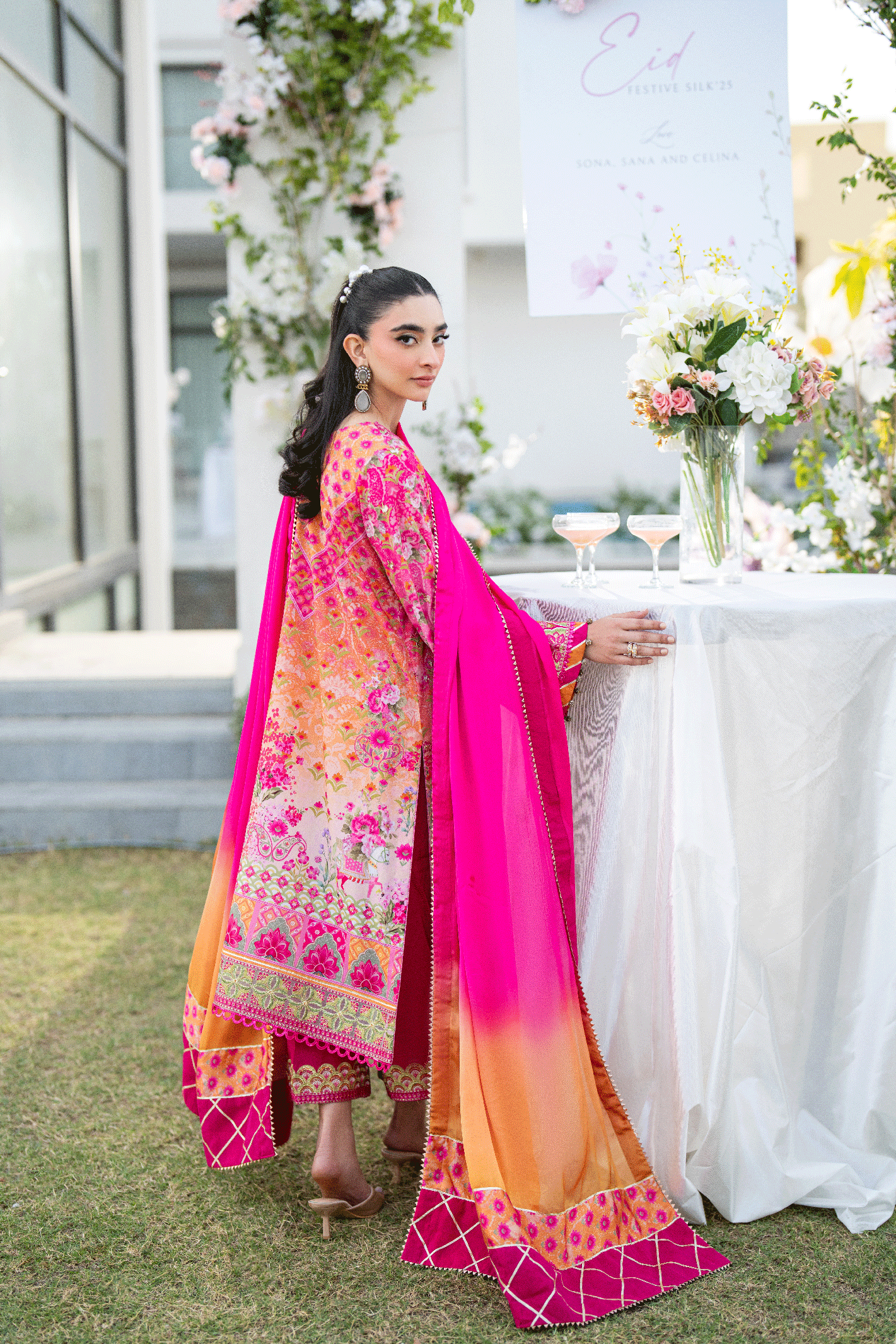 SS25DD-2691 PINK DUPATTA