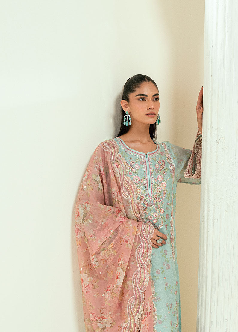 SS25DD-2722  PINK DUPATTA