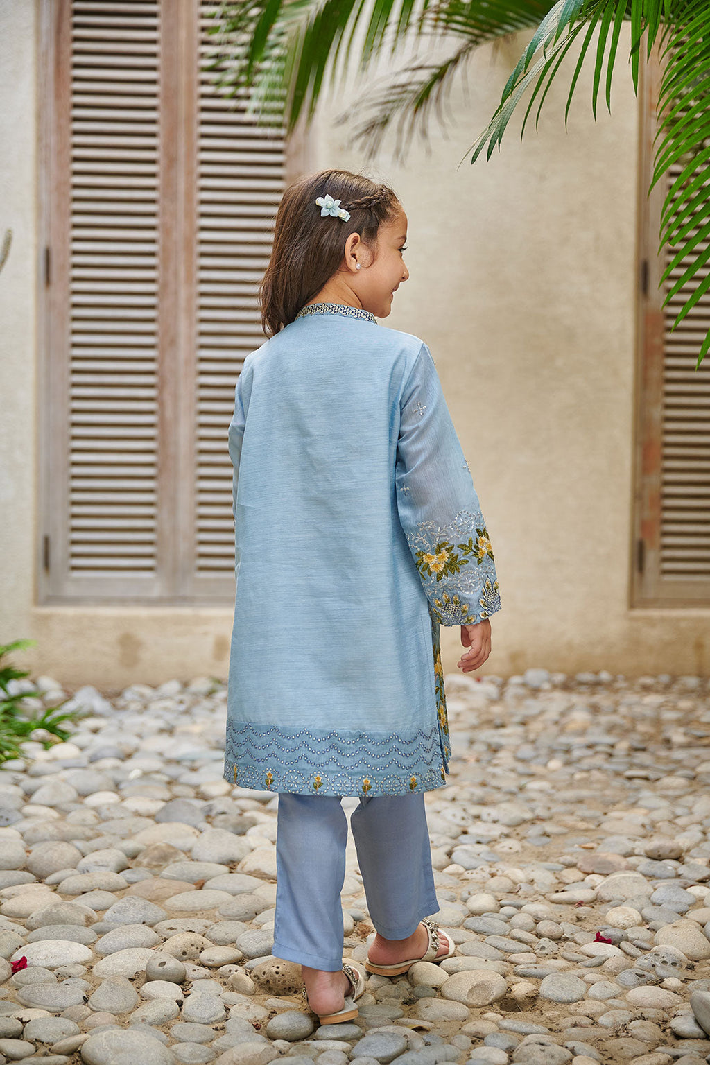 DK-0129 TEAL BLUE 2PCs