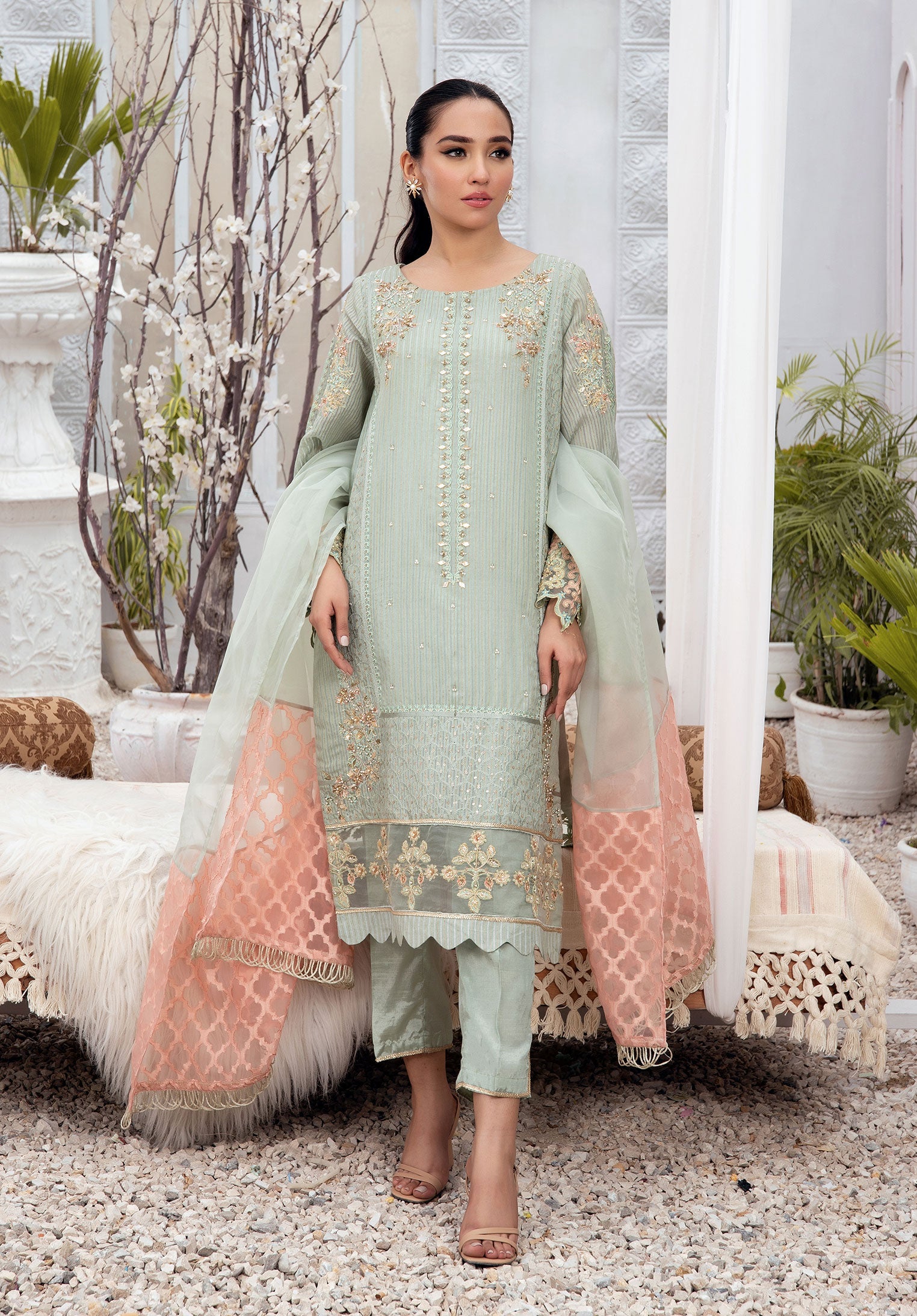 DL-0143 L-GREEN 3Pcs