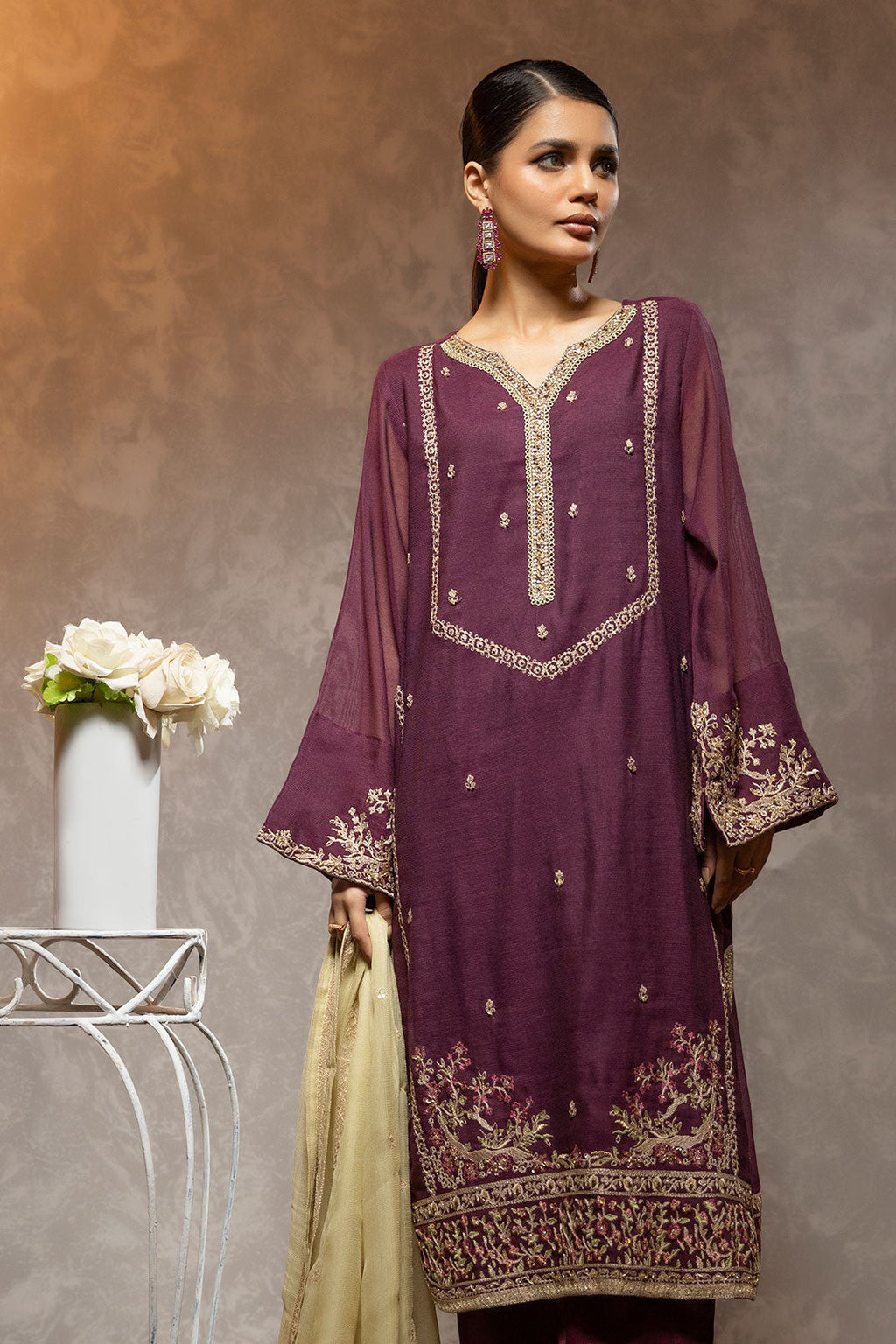 DL-0237 PURPLE 3Pcs