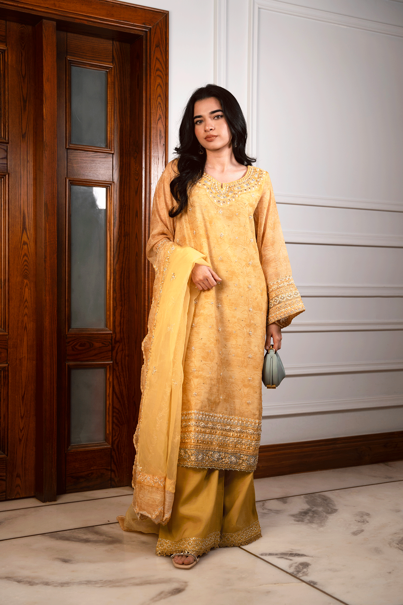 SS24DL-0301 MUSTARD 3Pcs