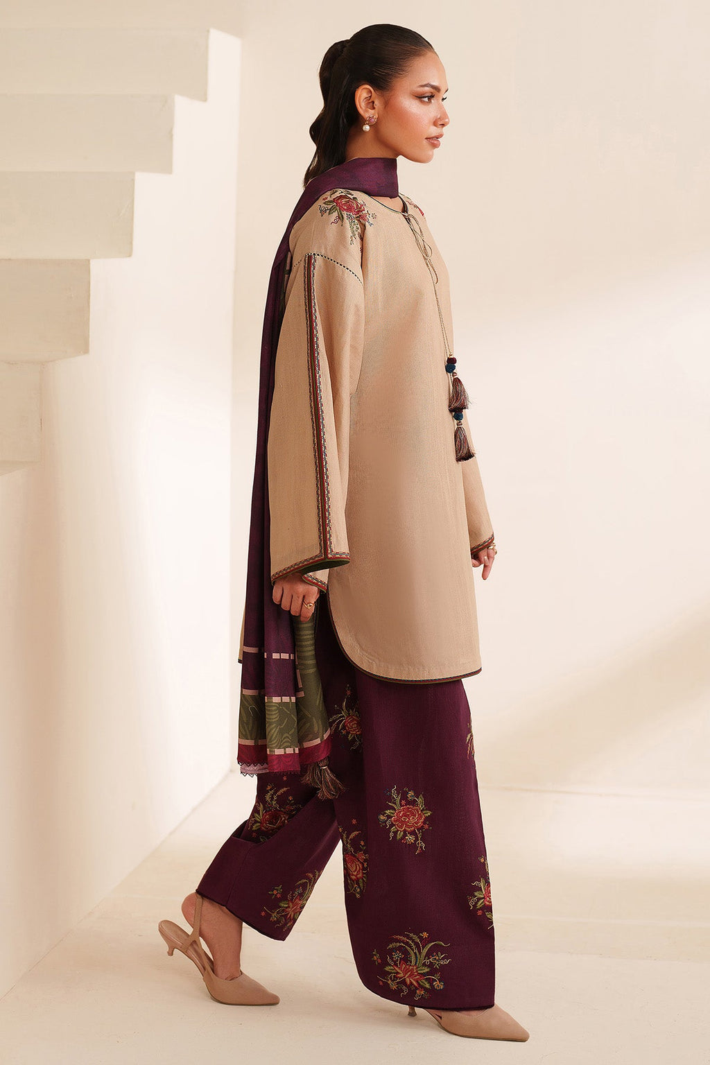 Embroidered Khaddar RTW-1270