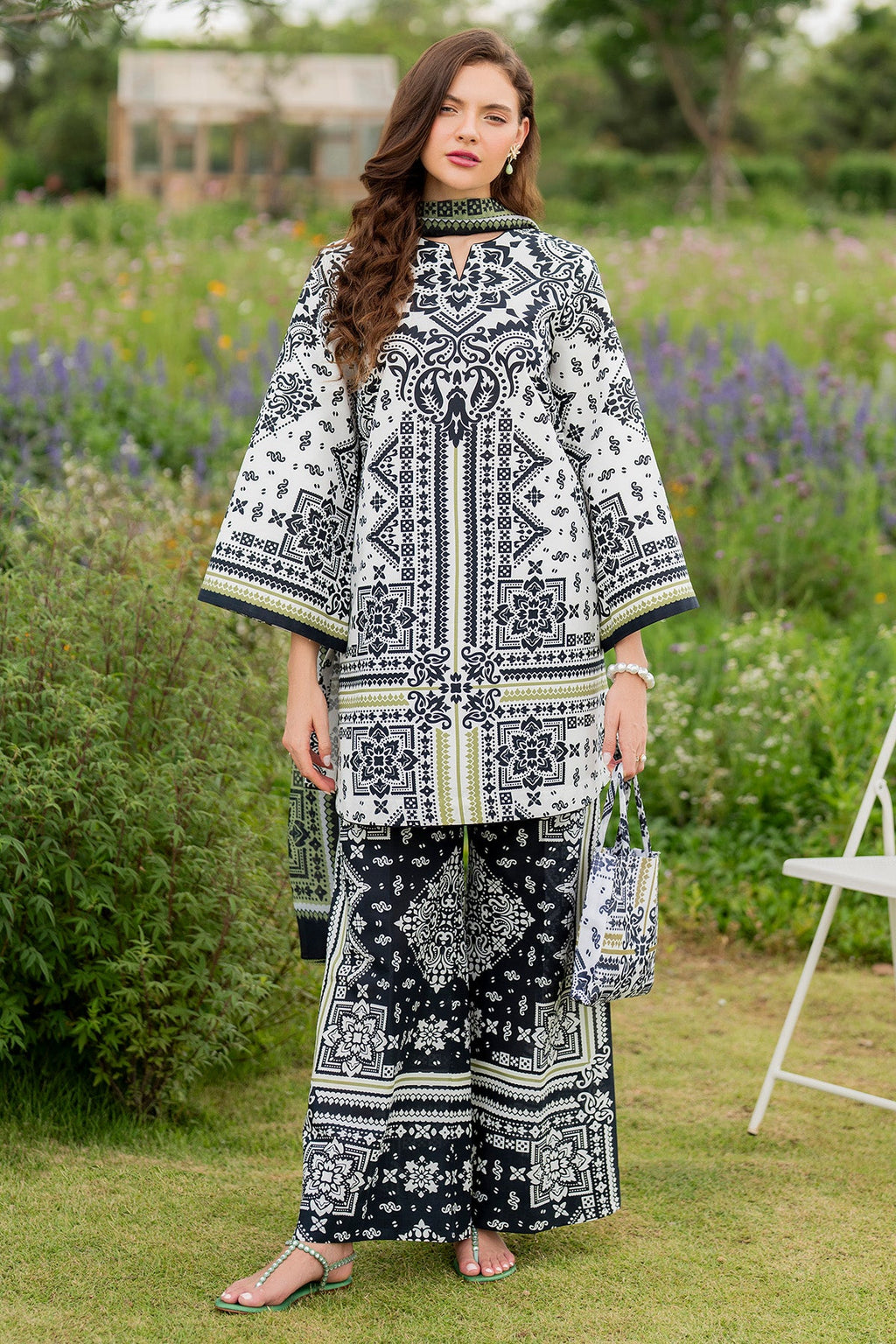 DIGITAL PRINTED LAWN USE-9237