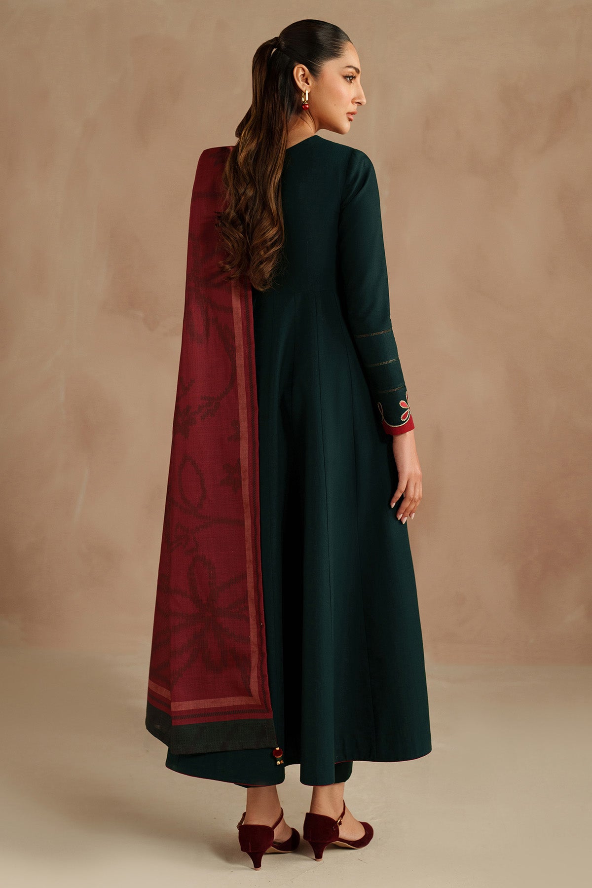 EMBROIDERED KHADDAR RTW-1265