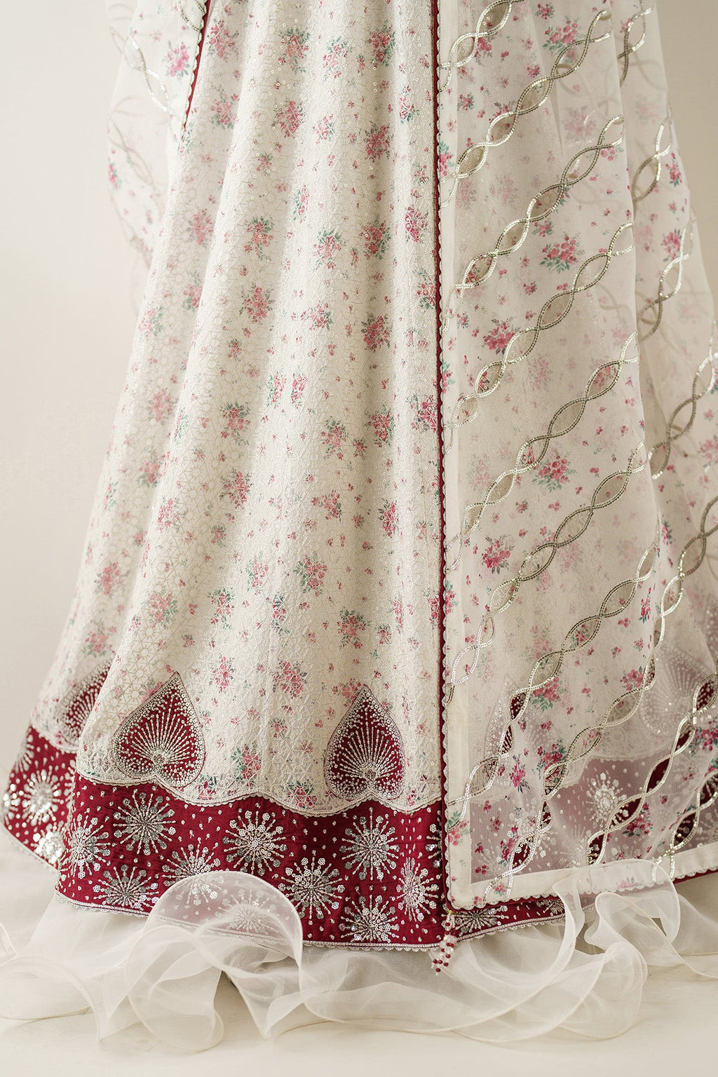 EMBROIDERED CHIFFON UC-3094