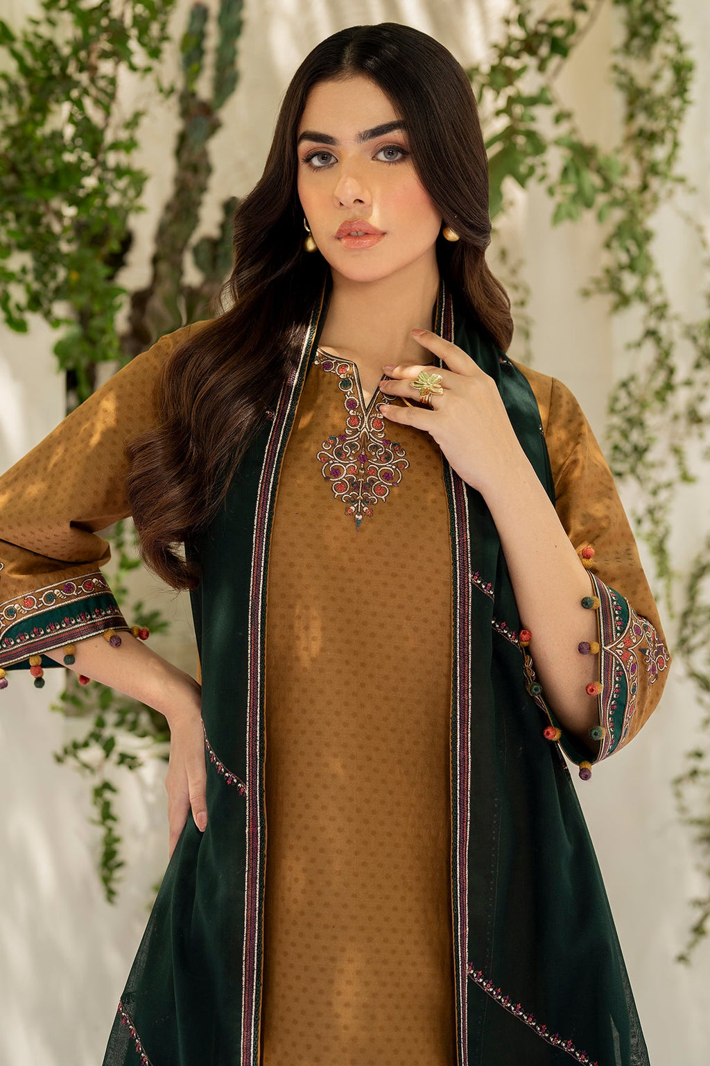 EMBROIDERED DOBBY LAWN USE-9211