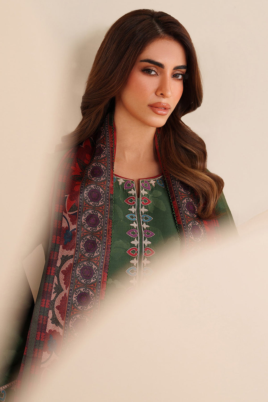 EMBROIDERED PREMIUM VISCOSE UW-0236