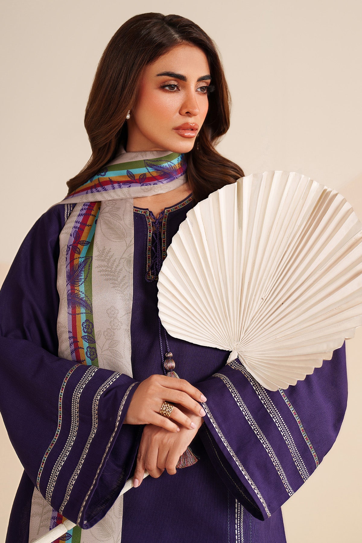 EMBROIDERED KHADDAR UW-0228