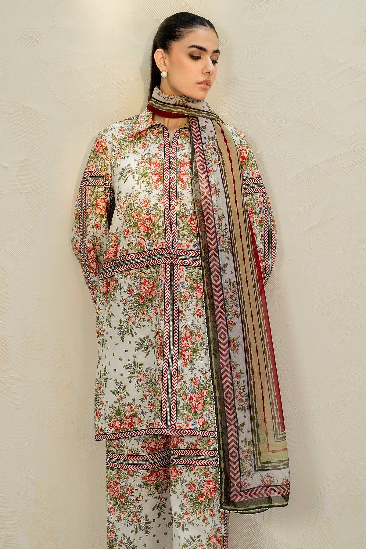DIGITAL PRINTED LAWN RTW-1206