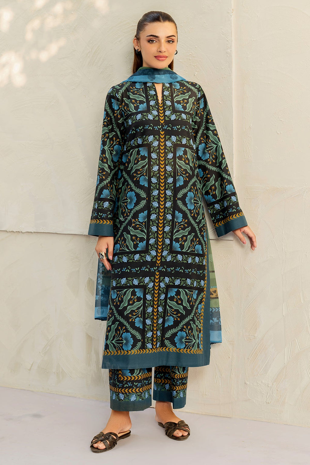 DIGITAL PRINTED LAWN USE-9201