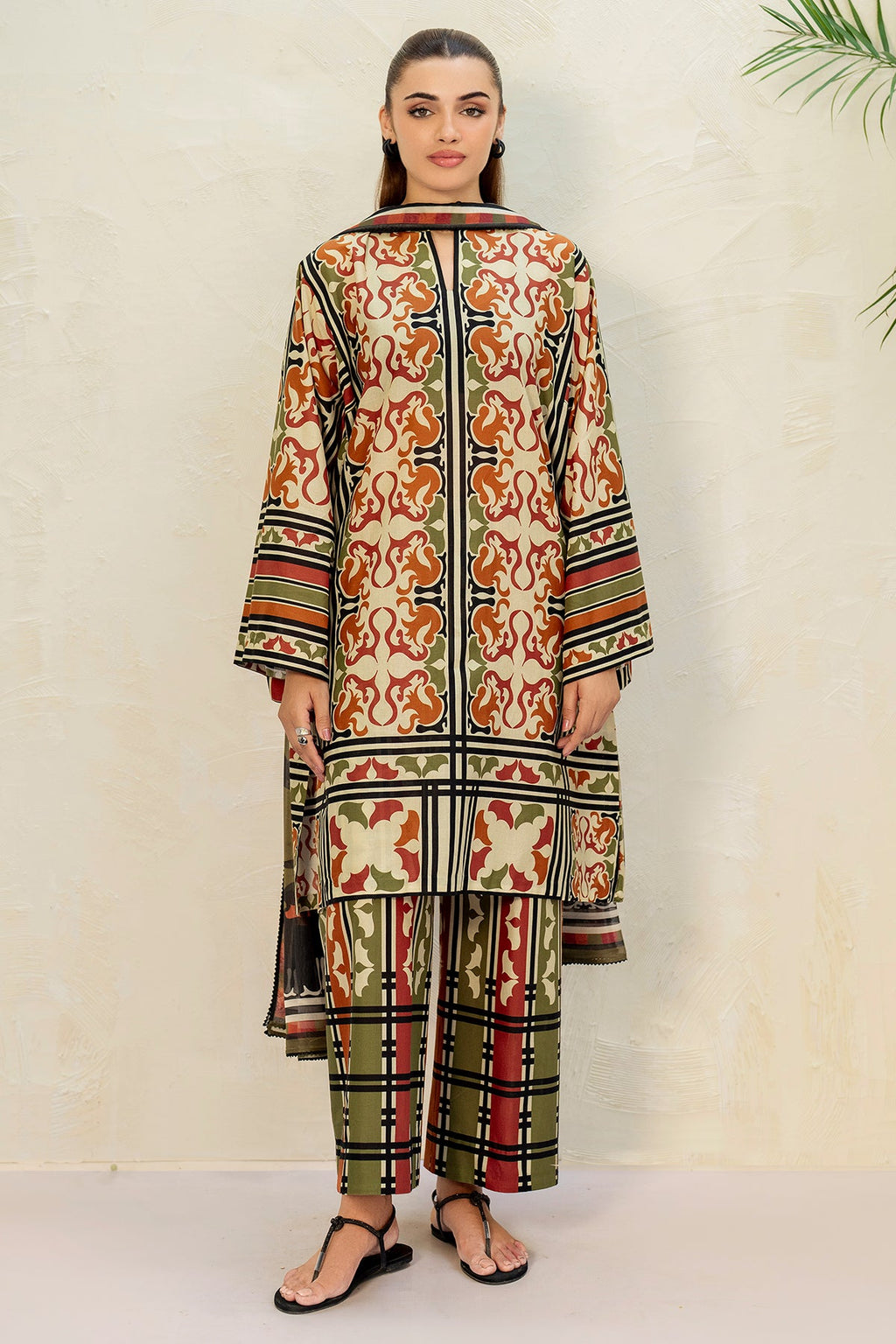 DIGITAL PRINTED LAWN USE-9194