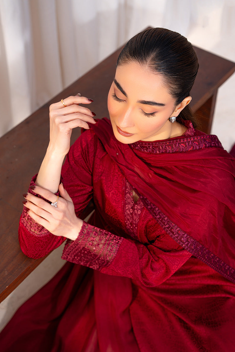 Ria Red Dupatta