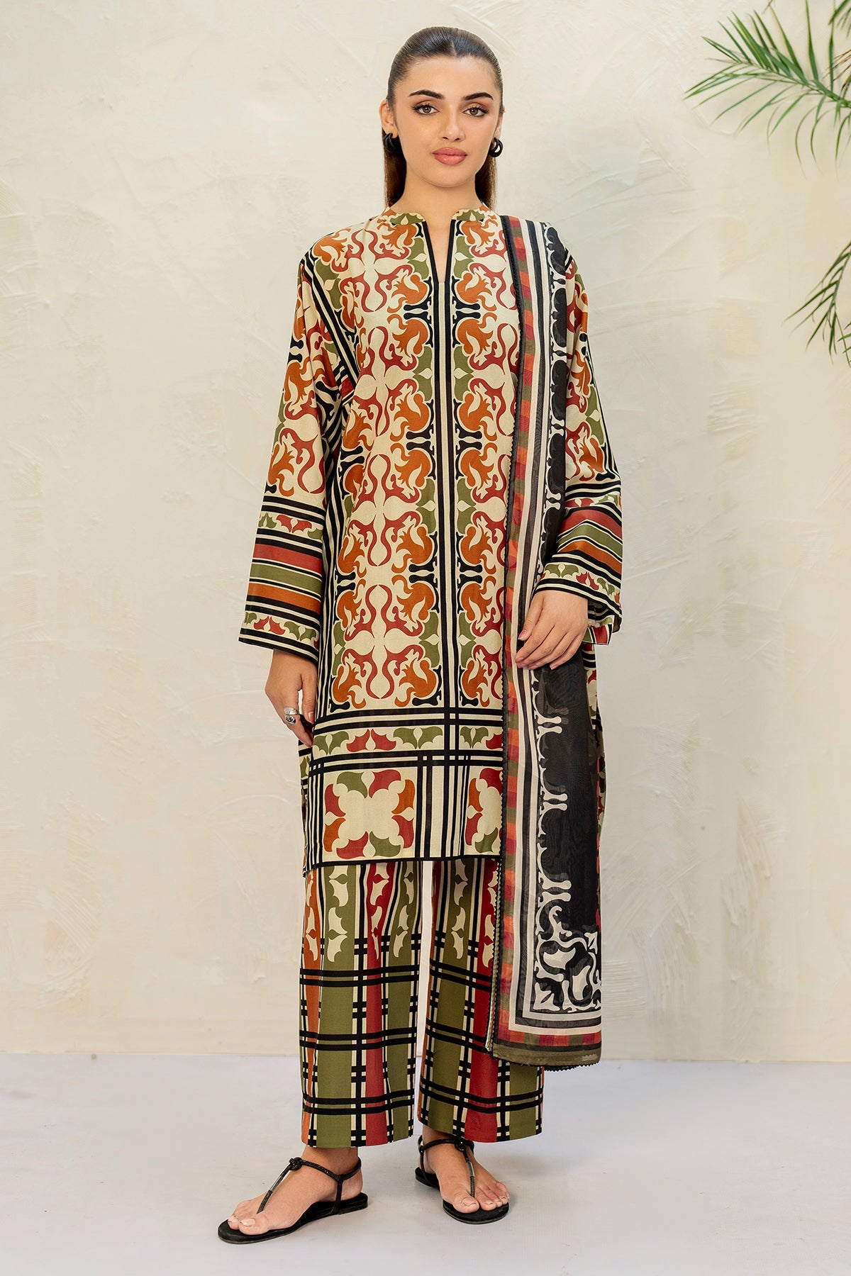 DIGITAL PRINTED LAWN USE-9194