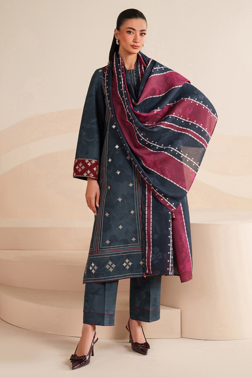 EMBROIDERED PREMIUM VISCOSE UW-0224