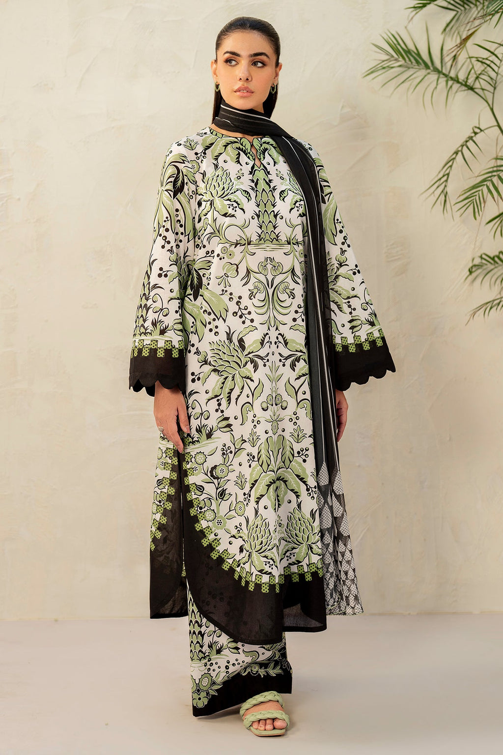DIGITAL PRINTED LAWN USE-9197
