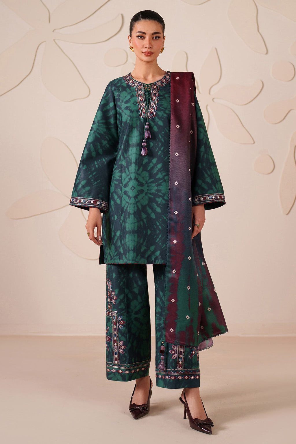 EMBROIDERED PREMIUM VISCOSE UW-0232