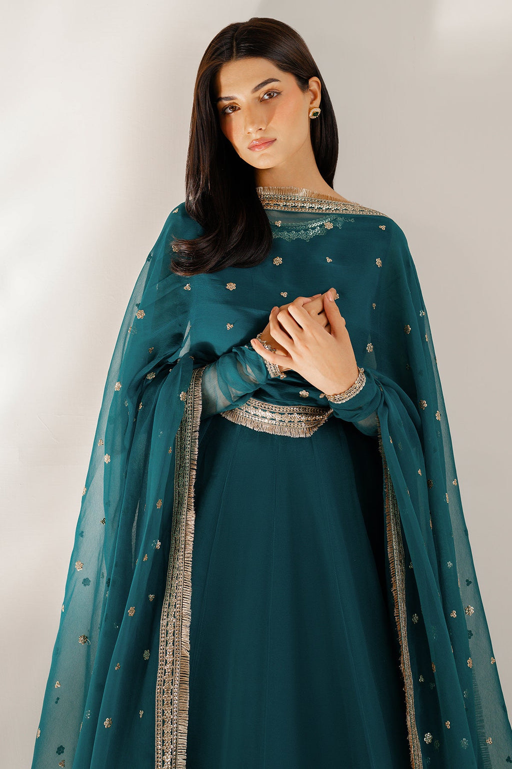EMBROIDERED CHIFFON UC-3097