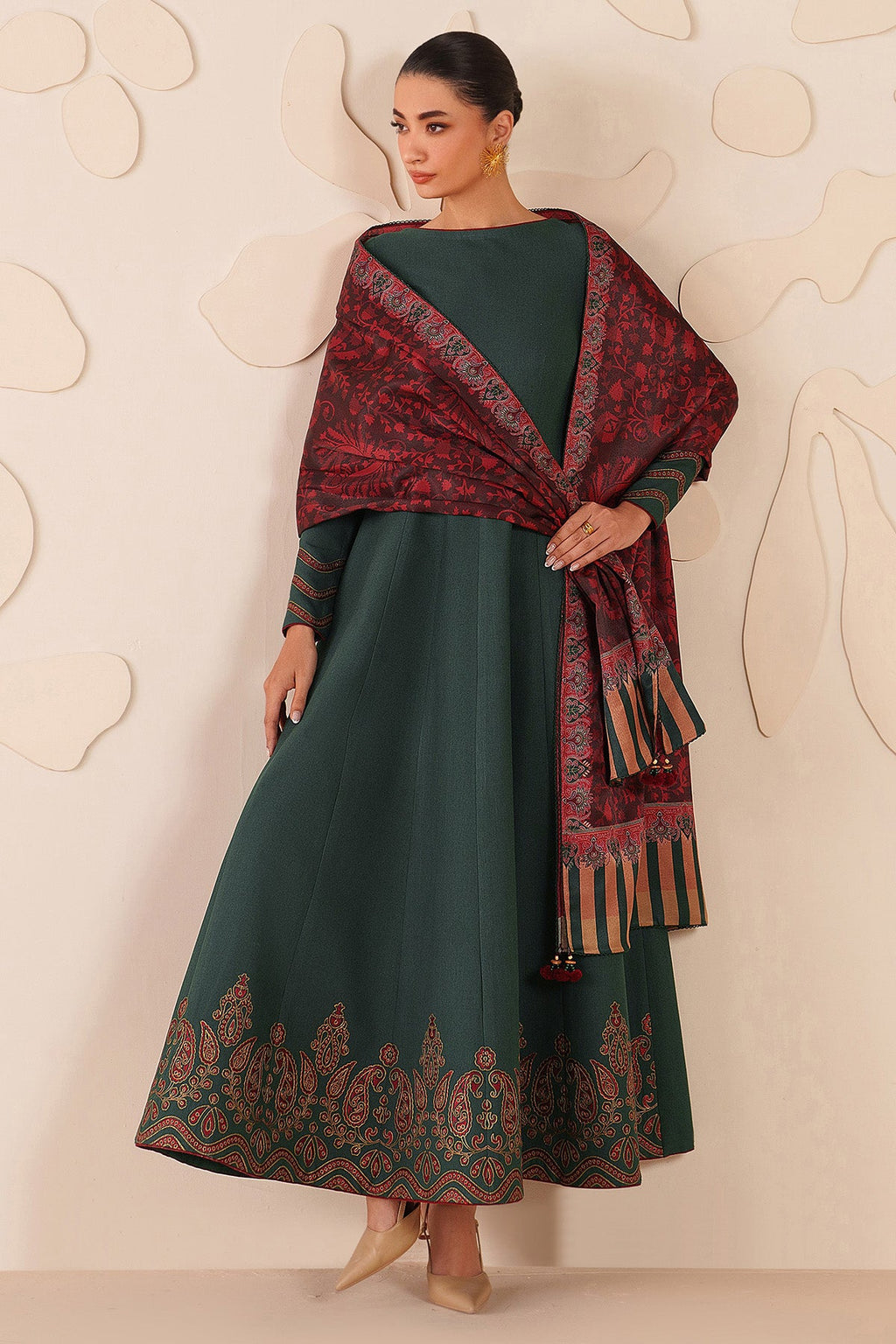 Embroidered Khaddar RTW-1273