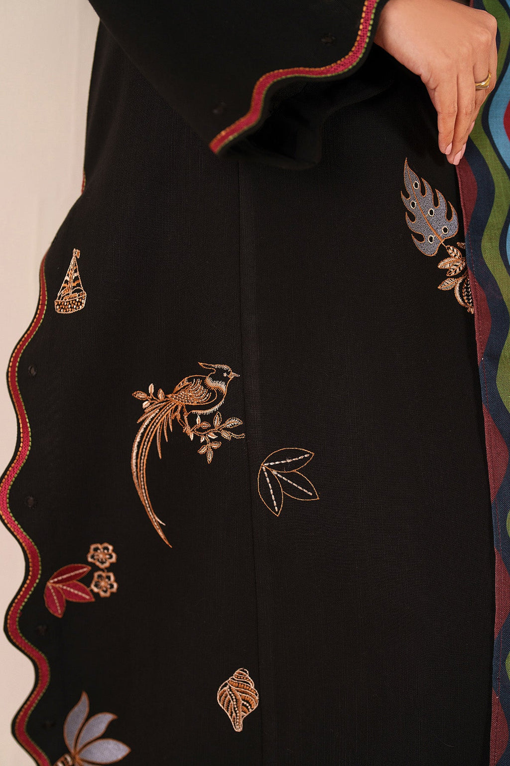 EMBROIDERED KHADDAR UW-0223