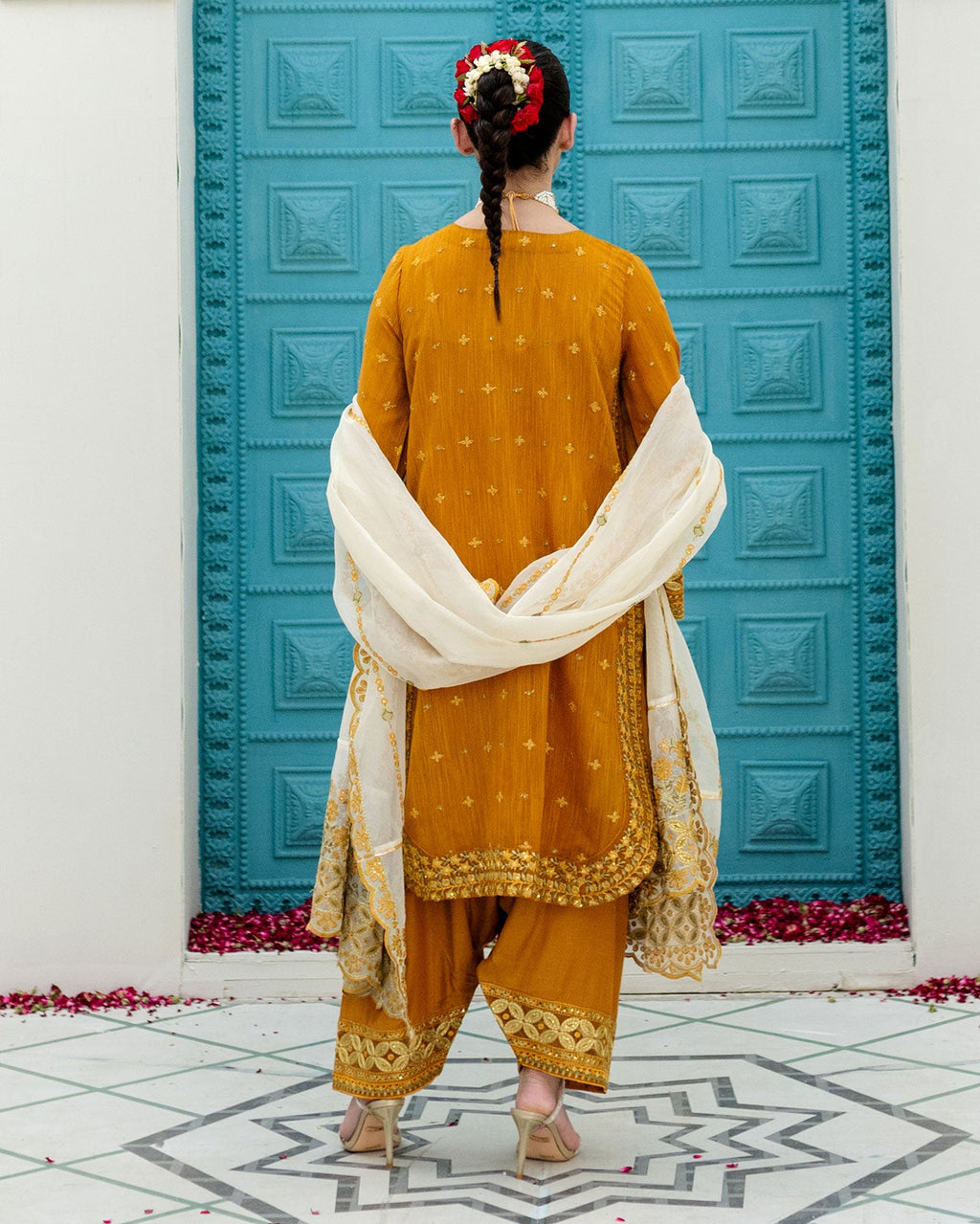 DU-3171-MUSTARD -3PCS
