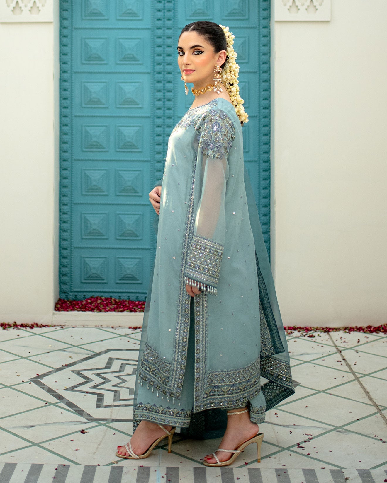 DU-3167-SKY BLUE -3PCS