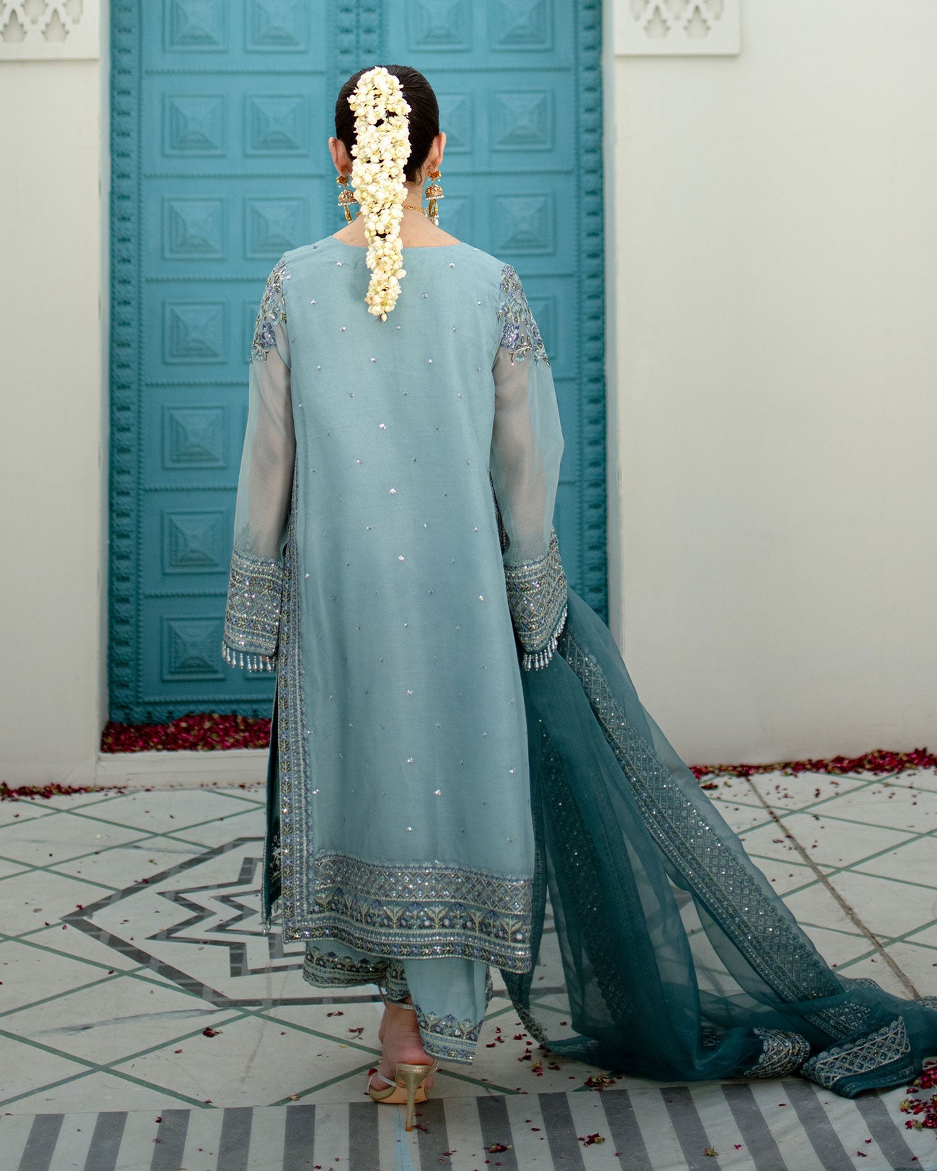DU-3167-SKY BLUE -3PCS