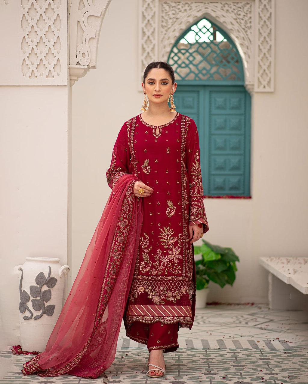 DU-3166-MAUVE -3PCS
