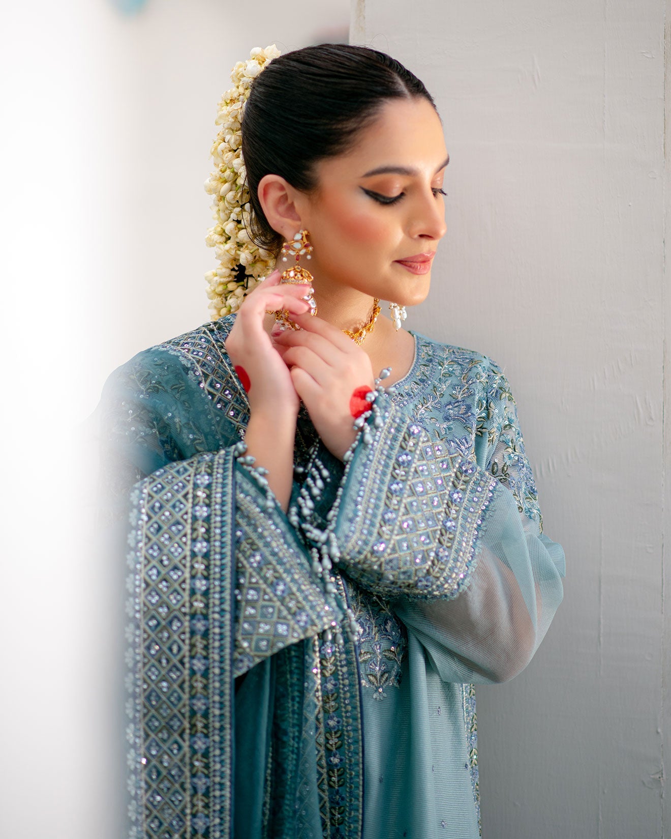 DU-3167-SKY BLUE -3PCS