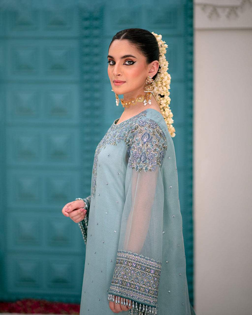 DU-3167-SKY BLUE -3PCS