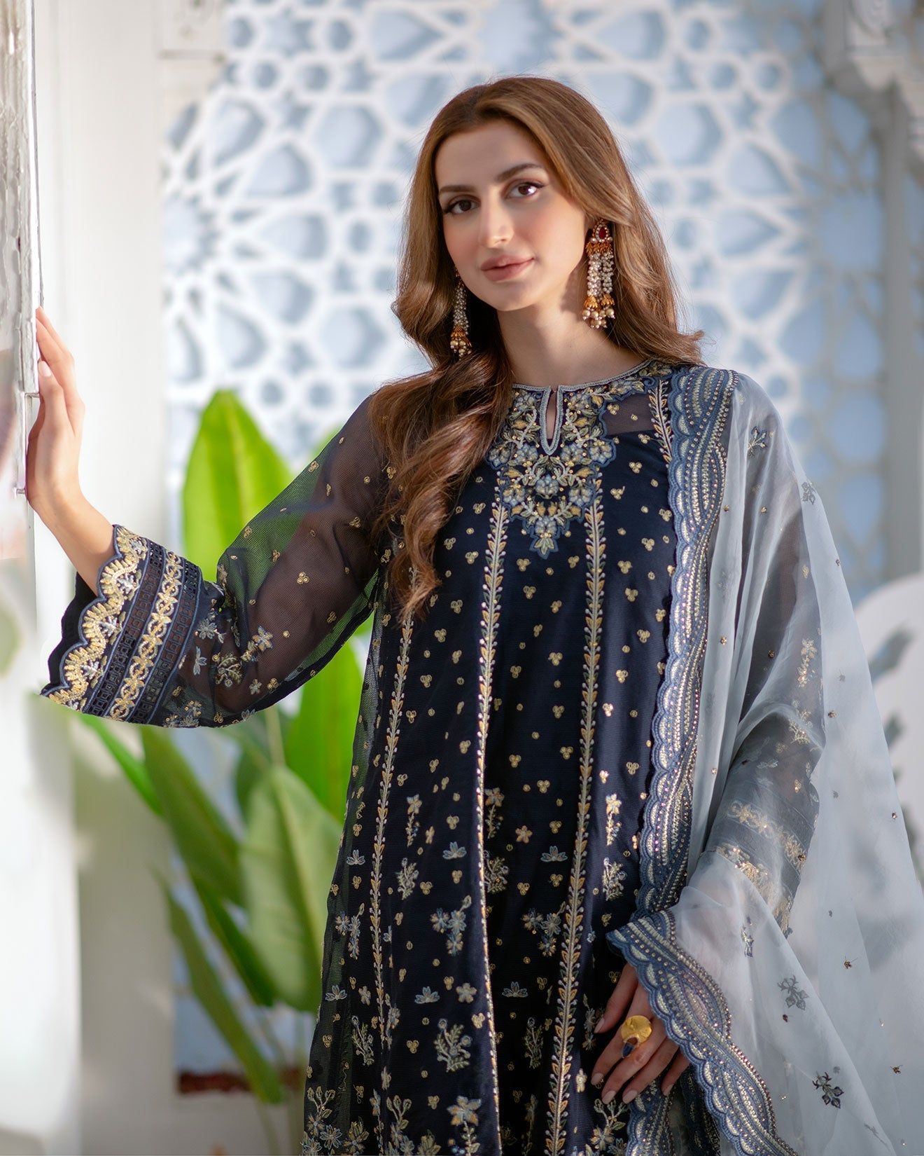 DU-3165-NAVY BLUE -3PCS