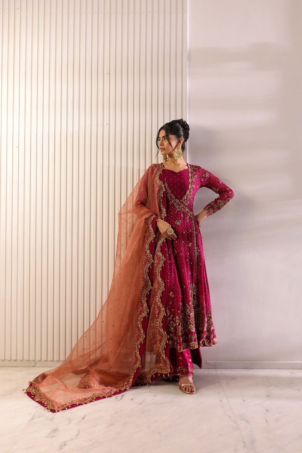 Ayzel:  SS24HF-3010 DARK PINK 3Pcs