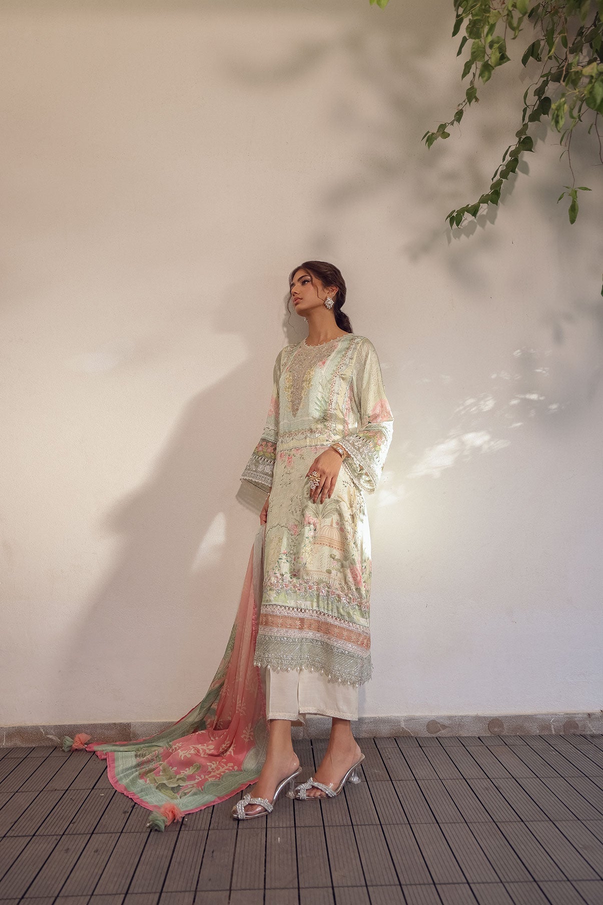 SS24DD-2517  LIGHT PINK DUPATTA