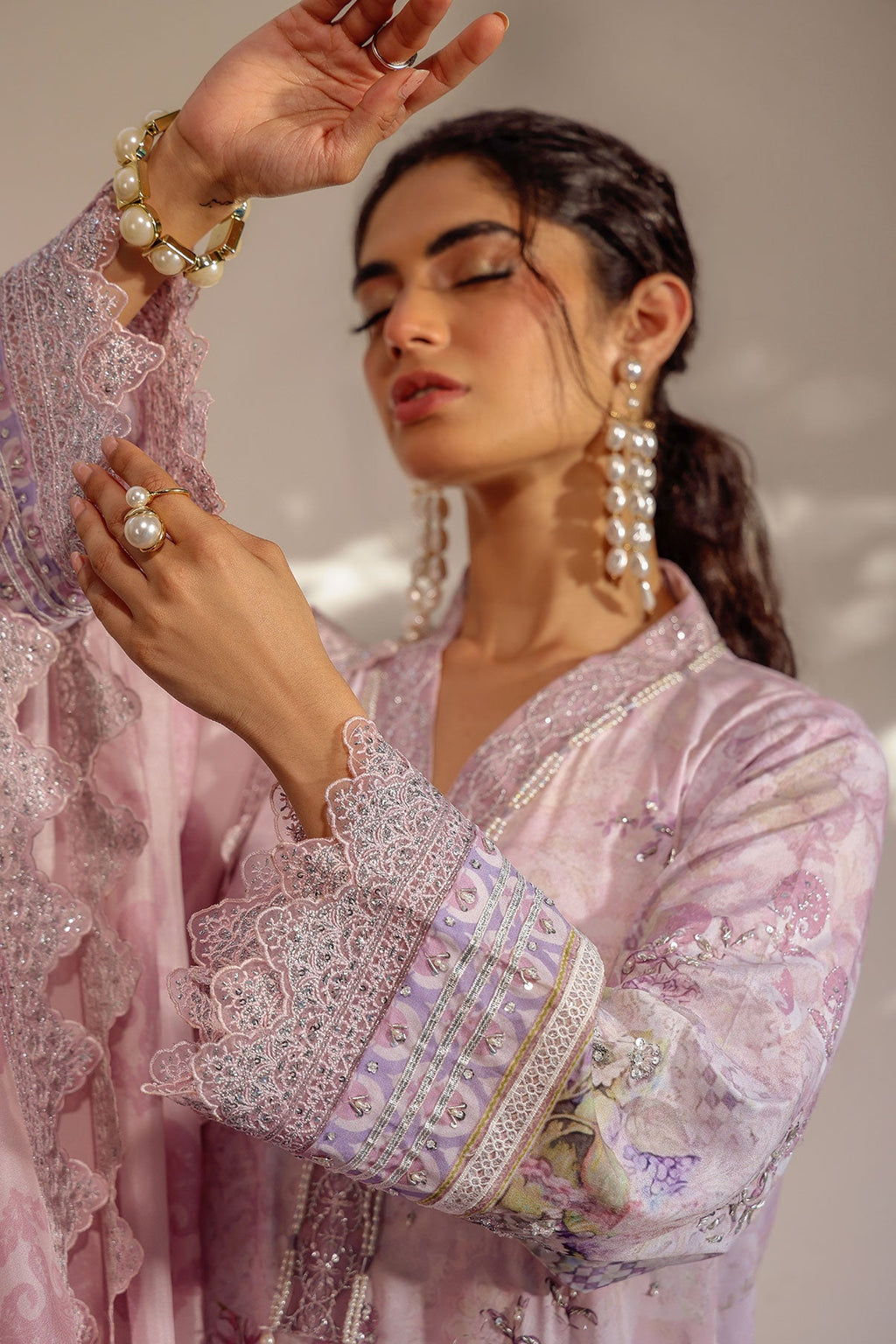 SS24DD-2512  PURPLE DUPATTA