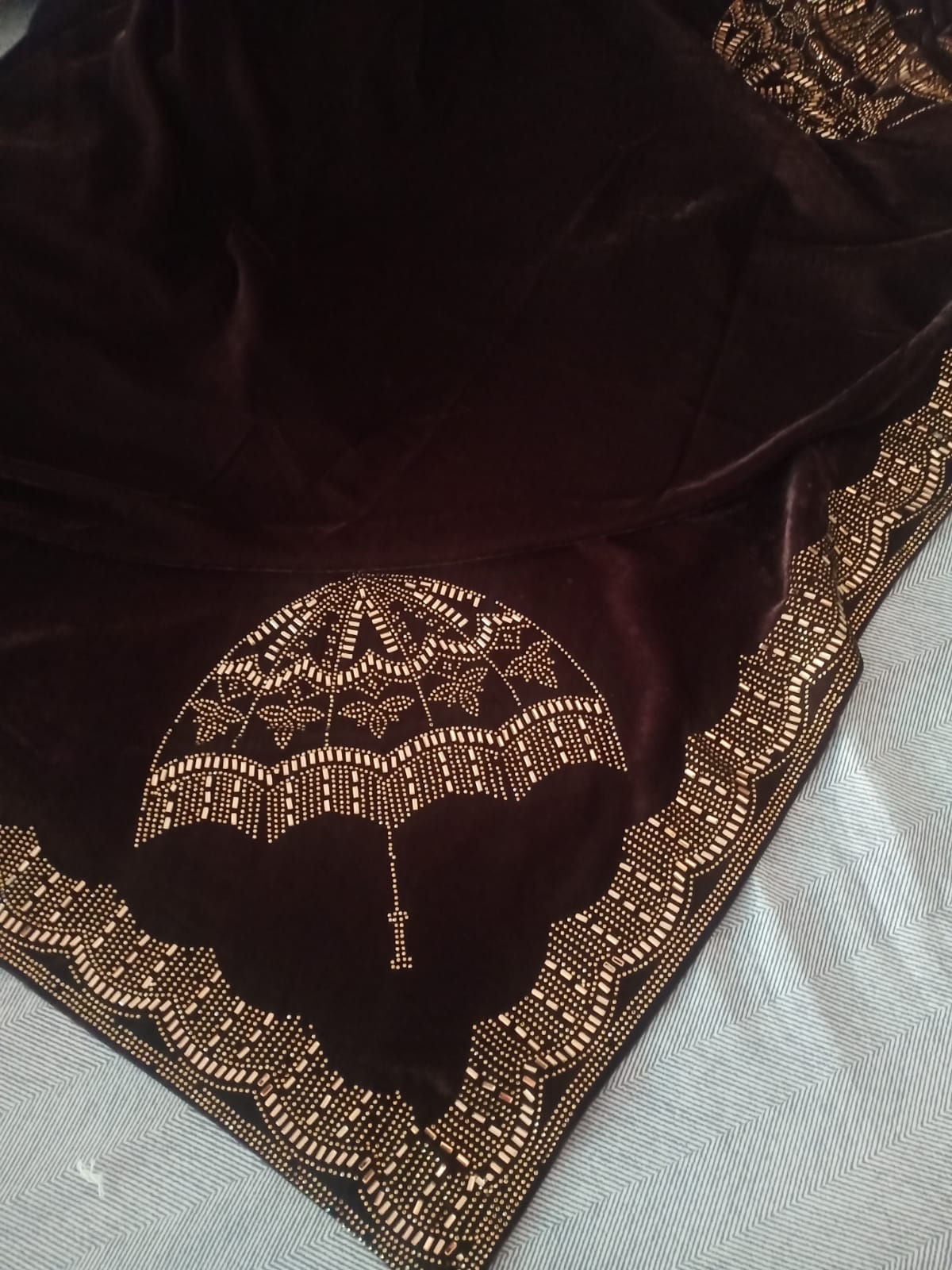 Phoenix Velvet Shawl
