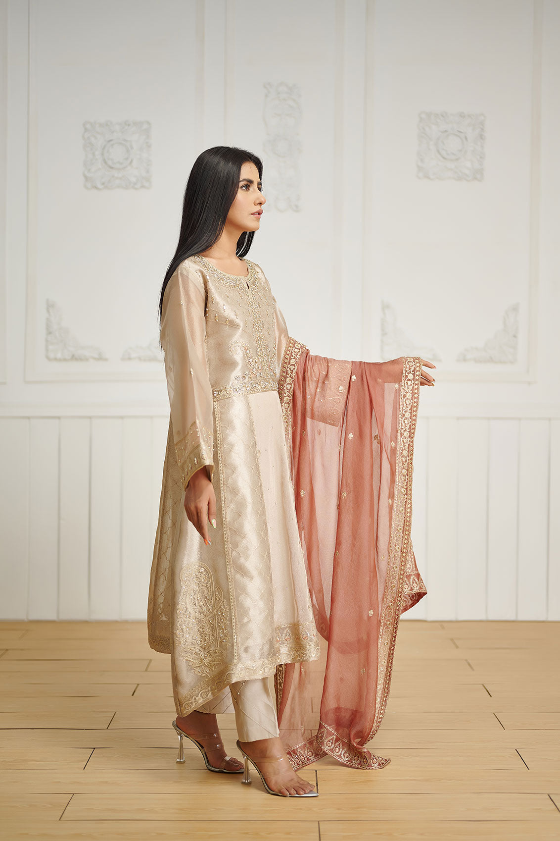 DL-0196 BEIGE 3Pcs