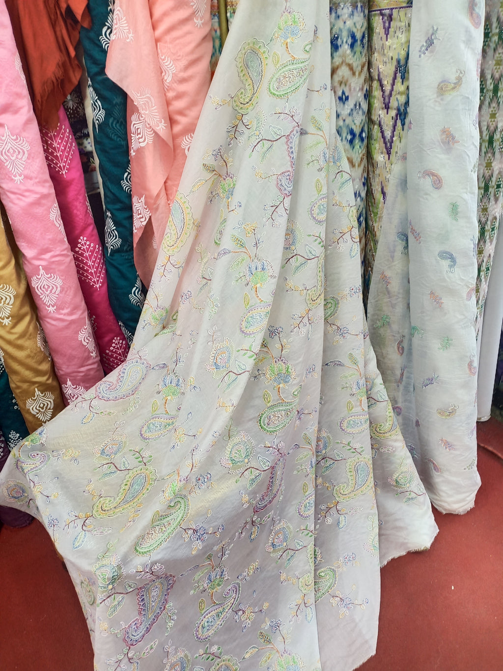 Printed Lawn chicken Kari