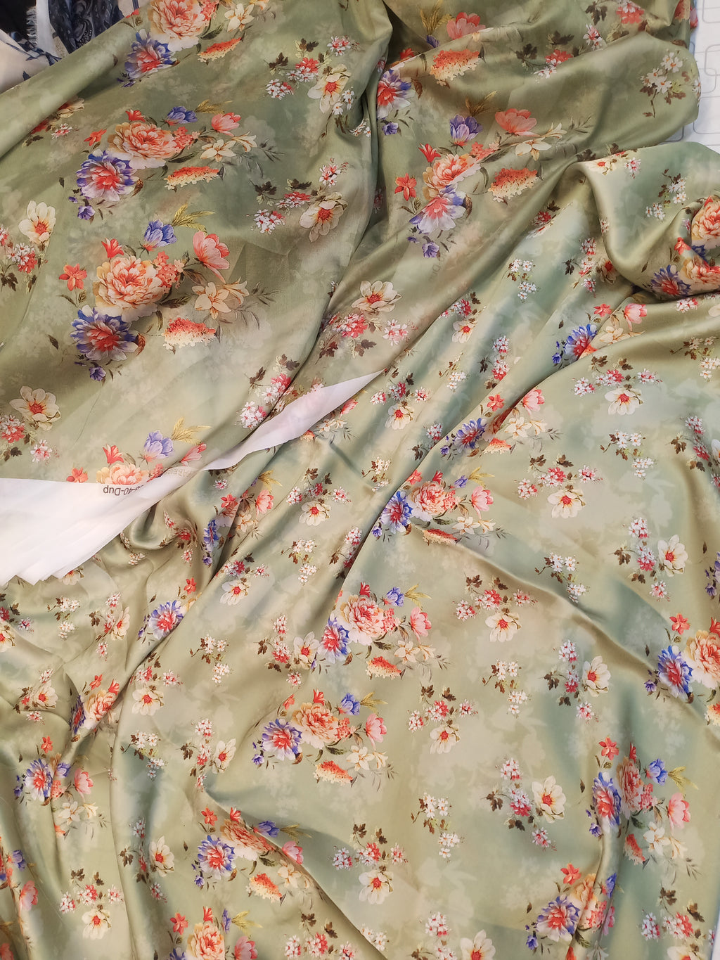 Digital print shamoz silk